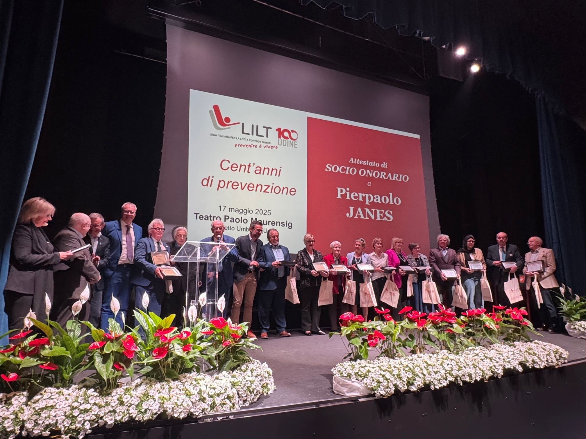 SALUTE. BORDIN: LILT UDINE, 100 ANNI DI ALTRUISMO E IMPEGNO